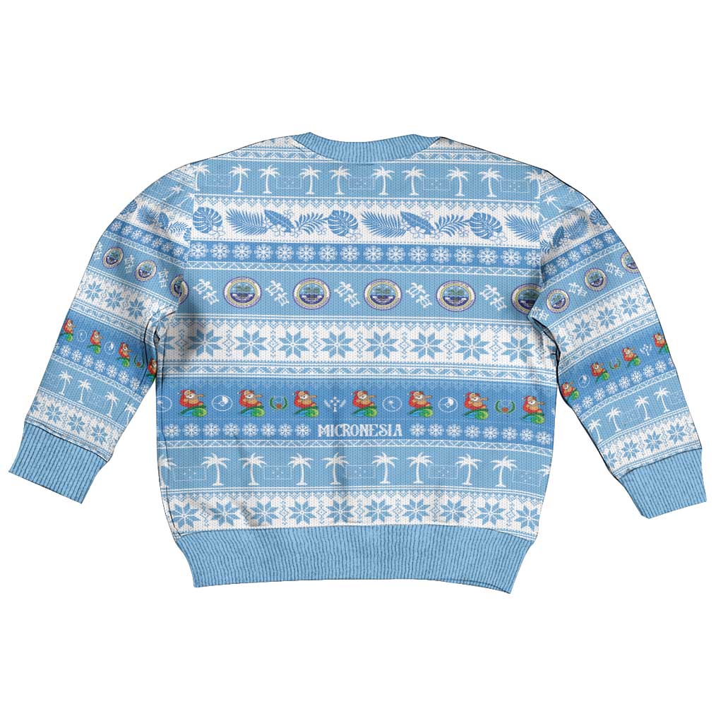 FSM Christmas Kid Ugly Christmas Sweater Merry Xmas Federated States of Micronesia LT14 - Polynesian Pride