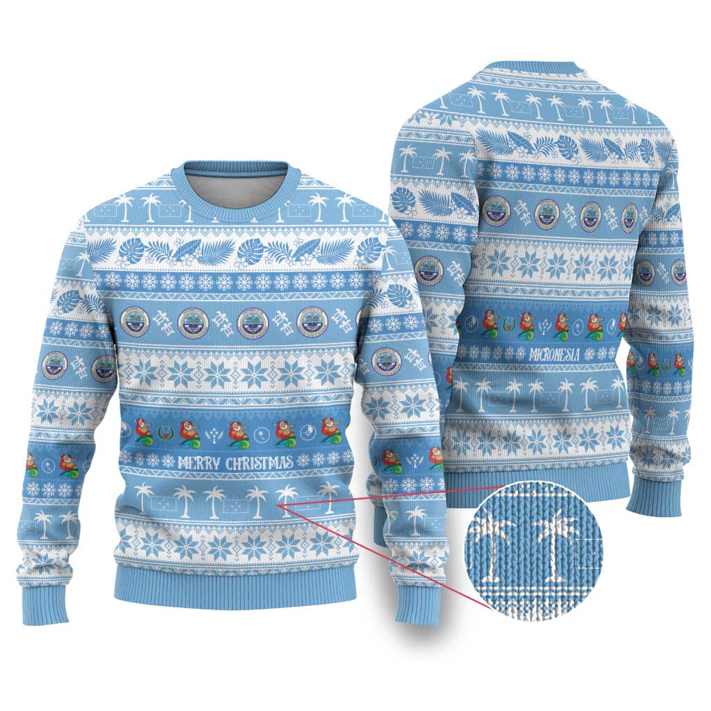 FSM Christmas Ugly Christmas Sweater Merry Xmas Federated States of Micronesia - Polynesian Pride