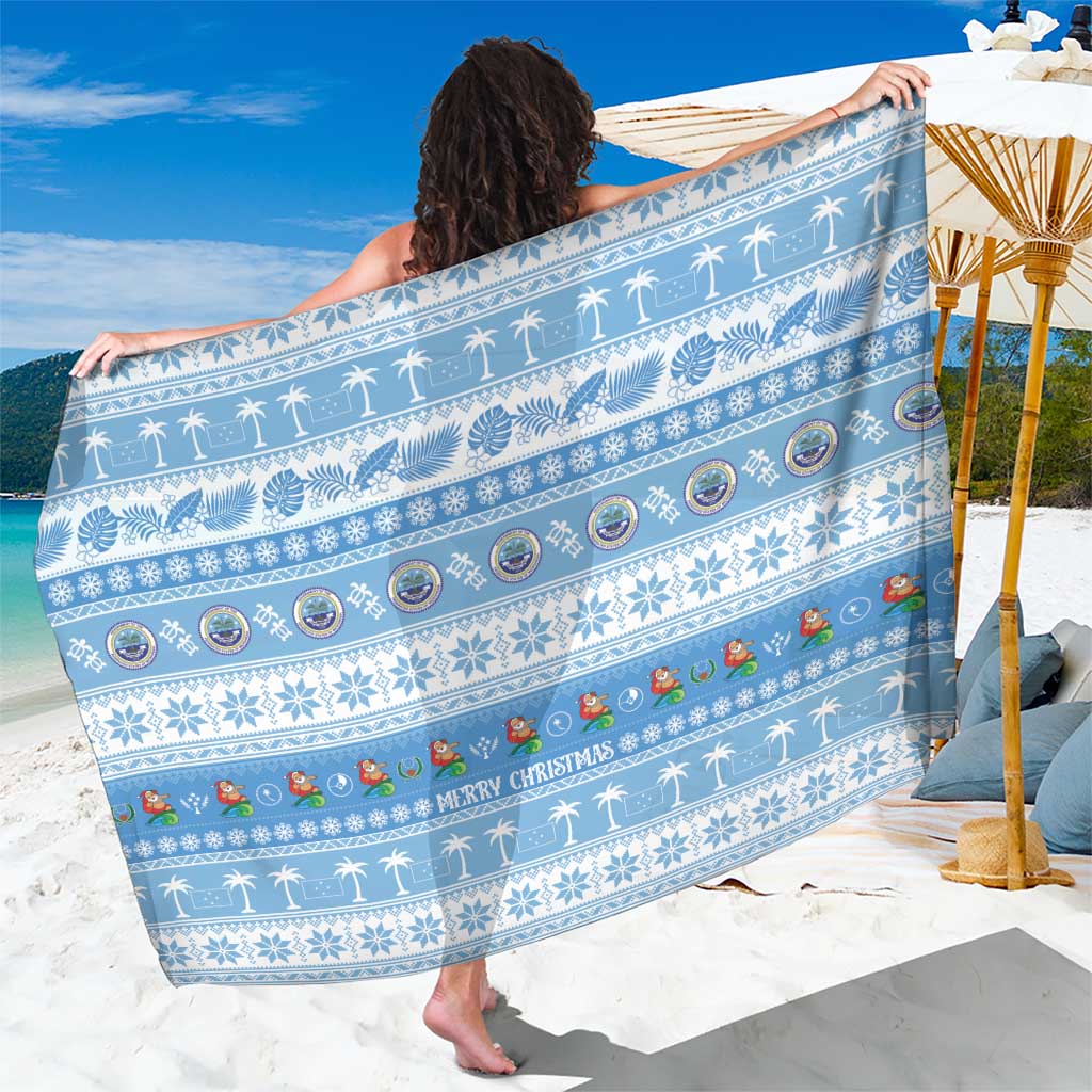 FSM Christmas Sarong Merry Xmas Federated States of Micronesia - Polynesian Pride