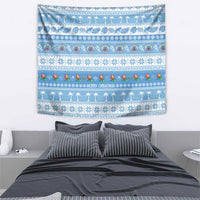 FSM Christmas Tapestry Merry Xmas Federated States of Micronesia LT14 - Polynesian Pride