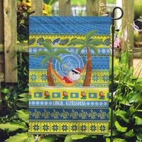 Palau Christmas Garden Flag Chilling Santa Ungil Kurismas - Polynesian Pride