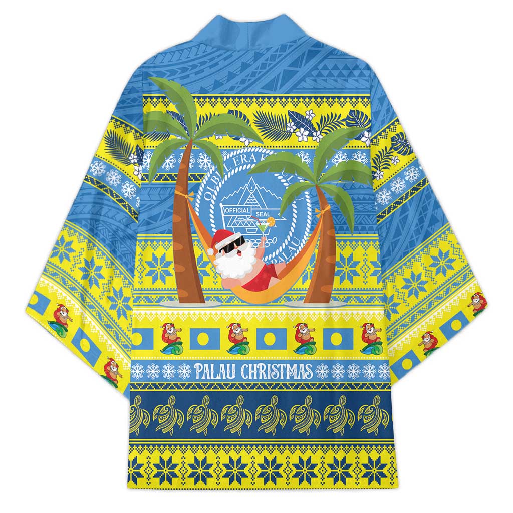 Palau Christmas Kimono Chilling Santa Ungil Kurismas LT14 - Polynesian Pride
