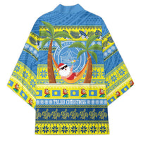 Palau Christmas Kimono Chilling Santa Ungil Kurismas LT14 - Polynesian Pride