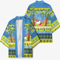 Palau Christmas Kimono Chilling Santa Ungil Kurismas LT14 - Polynesian Pride