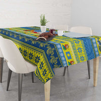Palau Christmas Tablecloth Chilling Santa Ungil Kurismas LT14 - Polynesian Pride