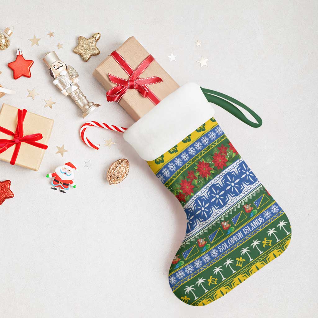 Solomon Islands Christmas Stocking The Solomons Melanesian Meri Krismas - Polynesian Pride