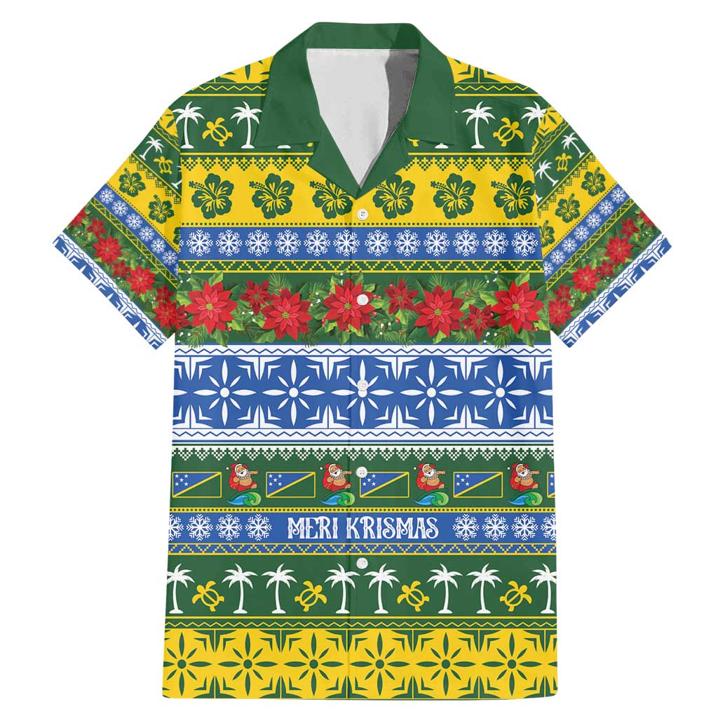 Solomon Islands Christmas Family Matching Mermaid Dress and Hawaiian Shirt The Solomons Melanesian Meri Krismas - Polynesian Pride