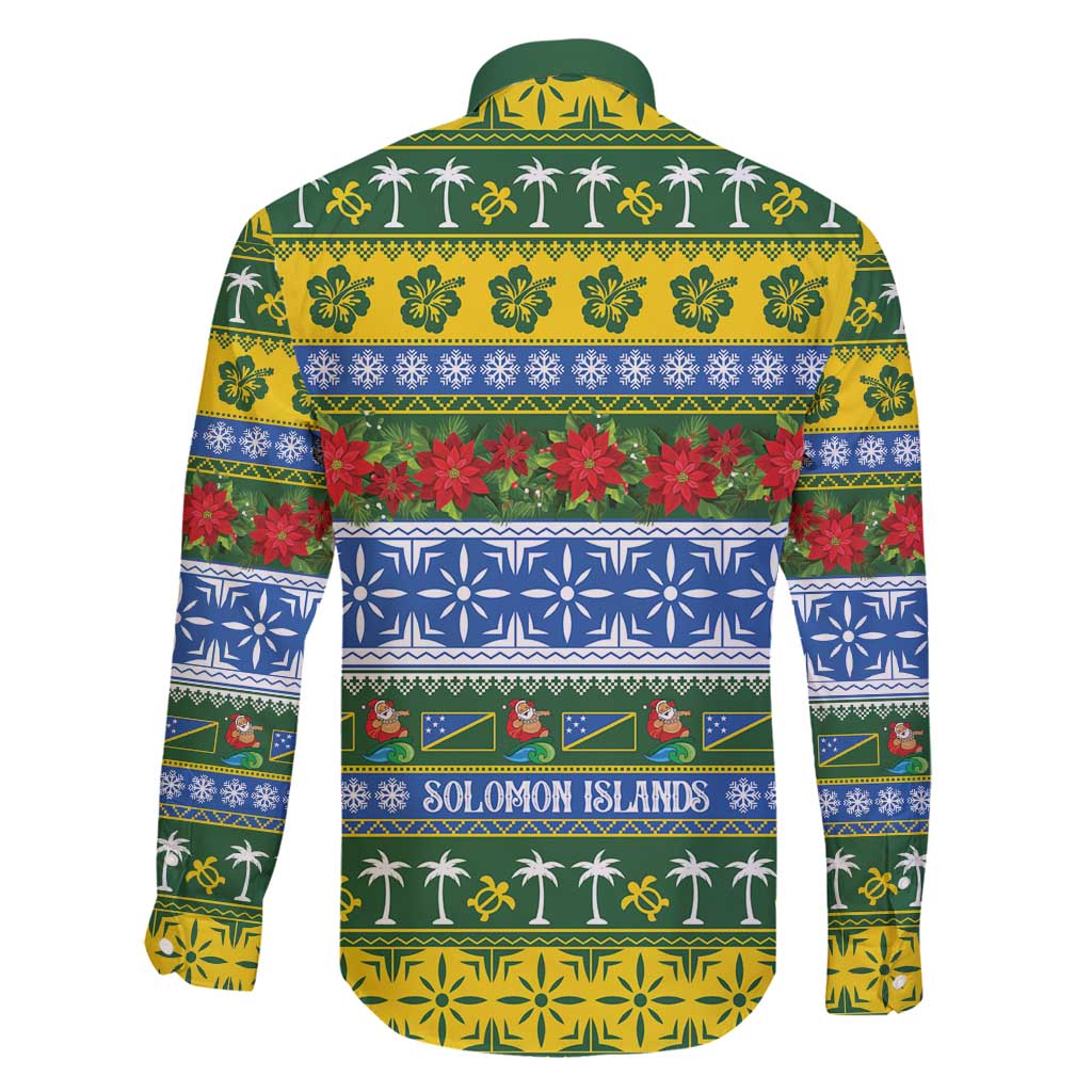 Solomon Islands Christmas Family Matching Mermaid Dress and Hawaiian Shirt The Solomons Melanesian Meri Krismas - Polynesian Pride