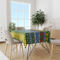 Solomon Islands Christmas Tablecloth The Solomons Melanesian Meri Krismas LT14 - Polynesian Pride