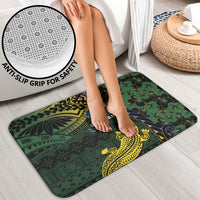 Solomon Islands Bathroom Set 677 Proud Crocodile Melanesian Pattern - Polynesian Pride