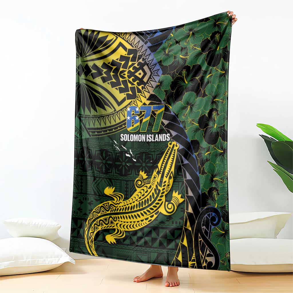Solomon Islands Blanket 677 Proud Crocodile Melanesian Pattern LT14 - Polynesian Pride