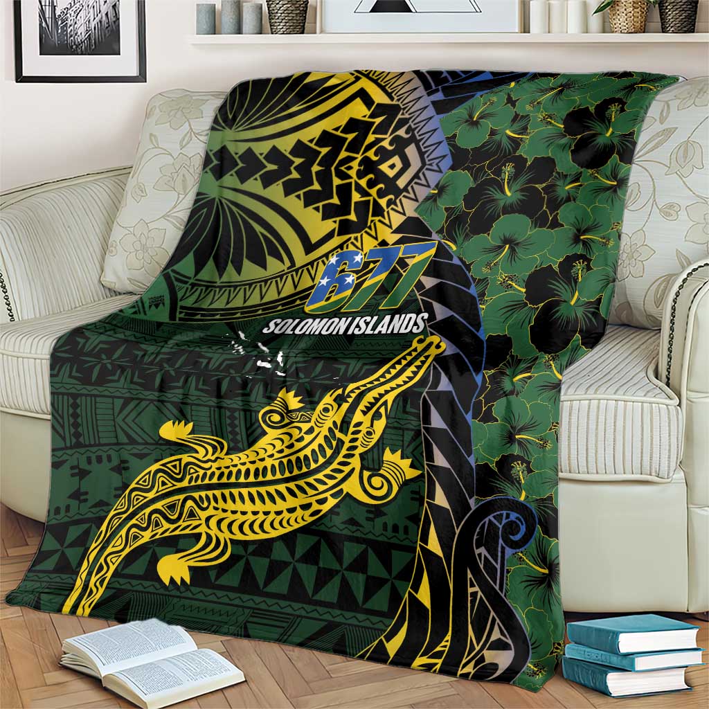 Solomon Islands Blanket 677 Proud Crocodile Melanesian Pattern LT14 - Polynesian Pride