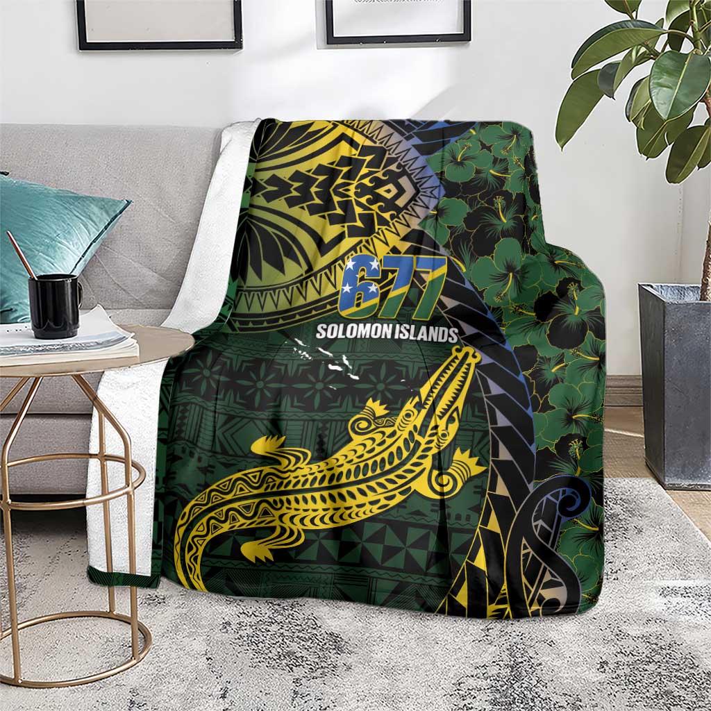 Solomon Islands Blanket 677 Proud Crocodile Melanesian Pattern LT14 - Polynesian Pride