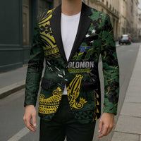 Solomon Islands Blazer 677 Proud Crocodile Melanesian Pattern LT14 - Polynesian Pride