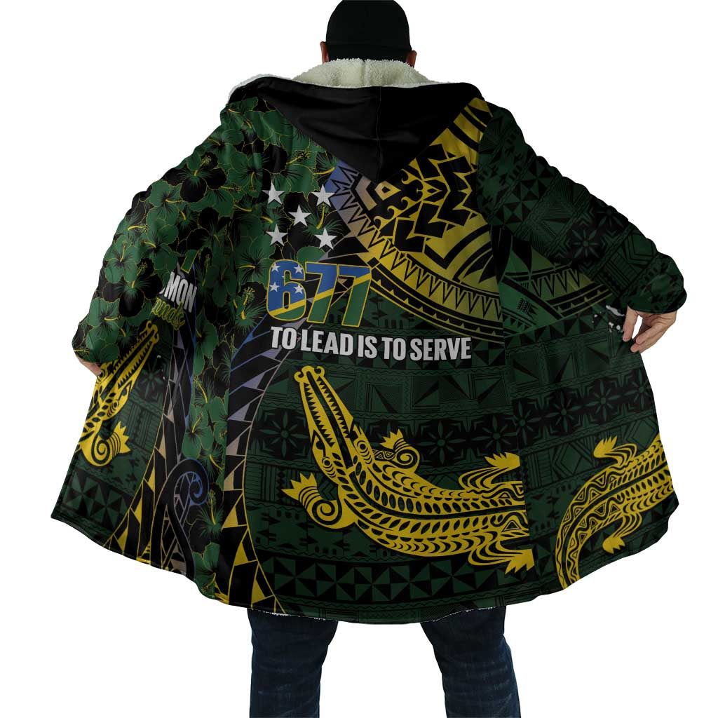 Solomon Islands Cloak 677 Proud Crocodile Melanesian Pattern - Polynesian Pride