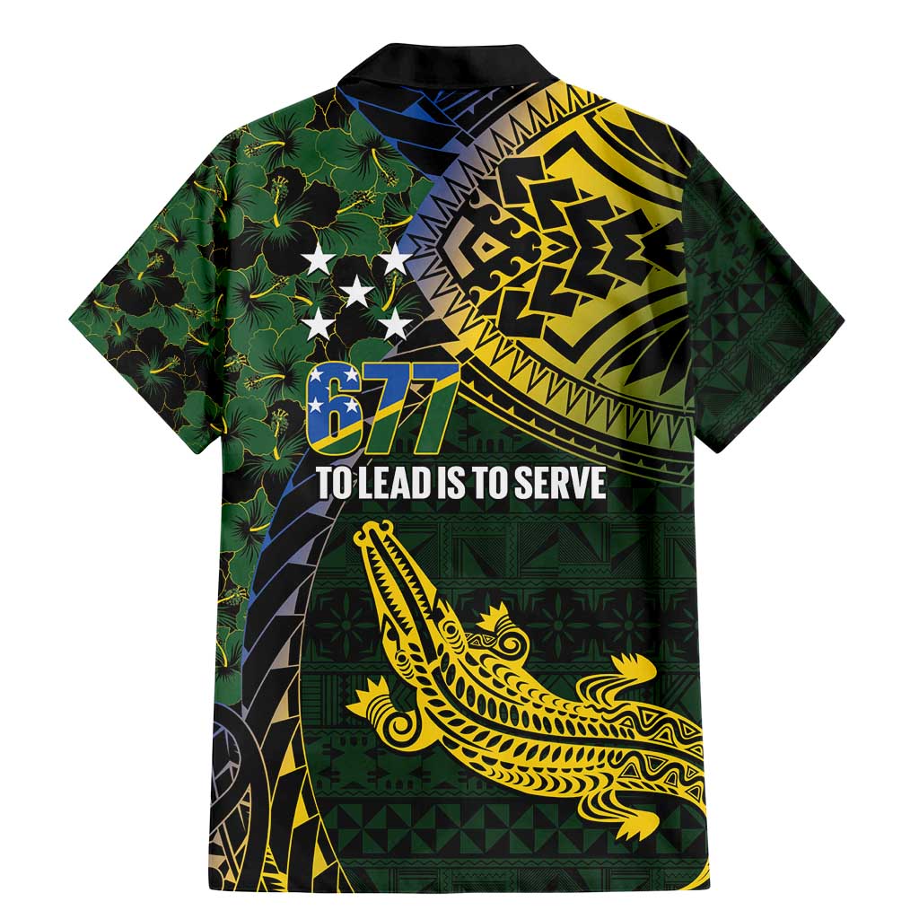 Solomon Islands Family Matching Mermaid Dress and Hawaiian Shirt 677 Proud Crocodile Melanesian Pattern - Polynesian Pride