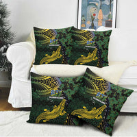 Solomon Islands Pillow Cover 677 Proud Crocodile Melanesian Pattern LT14 - Polynesian Pride