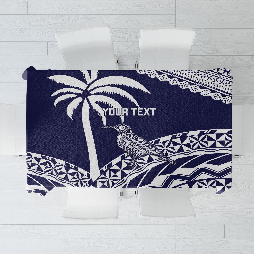 Nadi Fiji 2026 Rugby Custom Tablecloth Kikau Fijian Tapa Pattern