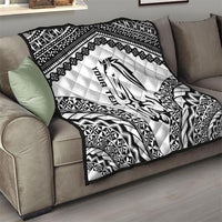 Nadroga Fiji 2026 Rugby Custom Quilt Stallion Fijian Tapa Pattern LT14 - Polynesian Pride