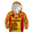 Custom Papua New Guinea Rugby Kid Hoodie 2023 Go Kumuls Pacific Dynamic Style LT14 Yellow - Polynesian Pride