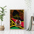 Vanuatu Unity Day Canvas Wall Art 29 November Coat Of Arms With Flag Style LT14 - Polynesian Pride