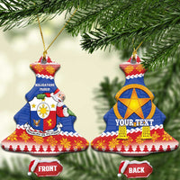 Personalized The Philippines Christmas Ceramic Ornament Pilipinas Parol - Maligayang Pasko! LT14 Christmas Tree Blue - Polynesian Pride