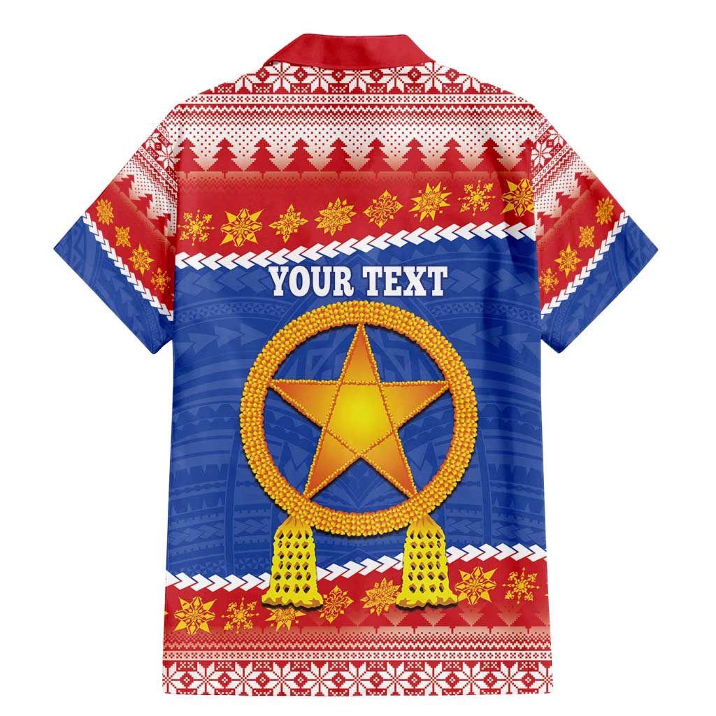 Personalized The Philippines Christmas Family Matching Mermaid Dress and Hawaiian Shirt Pilipinas Parol - Maligayang Pasko!