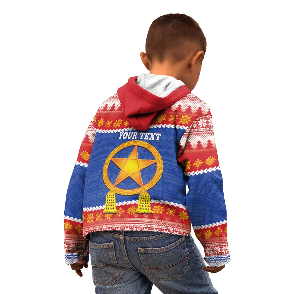 Personalized The Philippines Christmas Kid Hoodie Pilipinas Parol - Maligayang Pasko!