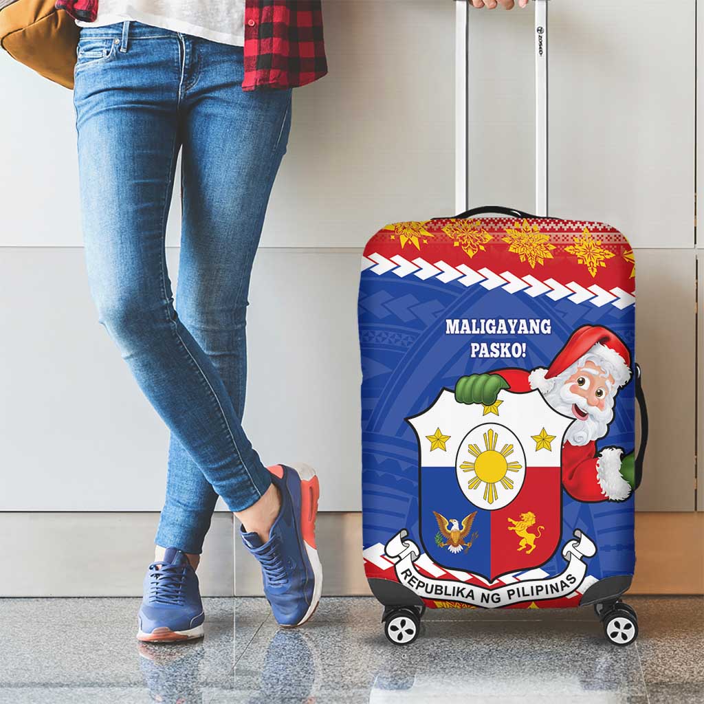 The Philippines Christmas Luggage Cover Pilipinas Parol - Maligayang Pasko!