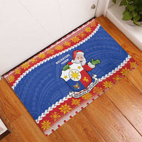 The Philippines Christmas Rubber Doormat Pilipinas Parol - Maligayang Pasko!