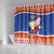 The Philippines Christmas Shower Curtain Pilipinas Parol - Maligayang Pasko!