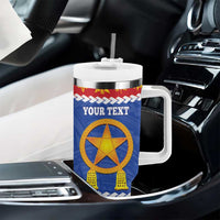 Personalized The Philippines Christmas Tumbler With Handle Pilipinas Parol - Maligayang Pasko! LT14 - Polynesian Pride