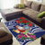 Guam Christmas Area Rug Poinsettia With Bougainvillea - Felis Pasgua!