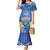 Personalised Hanukkah Jewish Festival Mermaid Dress It's Lit - Polynesian Pattern