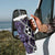 Purple Aotearoa Tumbler With Handle Taniko Motifs With Paua Shell Kowhaiwhai