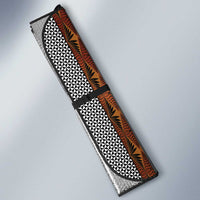 Malo e Lelei Tonga Auto Sun Shade Tongan Ngatu Tapa Cloth - Polynesian Pride