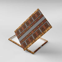 Malo e Lelei Tonga Canvas Wall Art Tongan Ngatu Tapa Cloth - Polynesian Pride