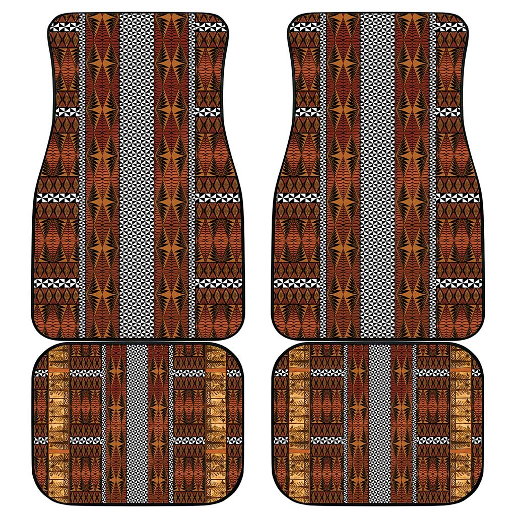 Malo e Lelei Tonga Car Mats Tongan Ngatu Tapa Cloth - Polynesian Pride