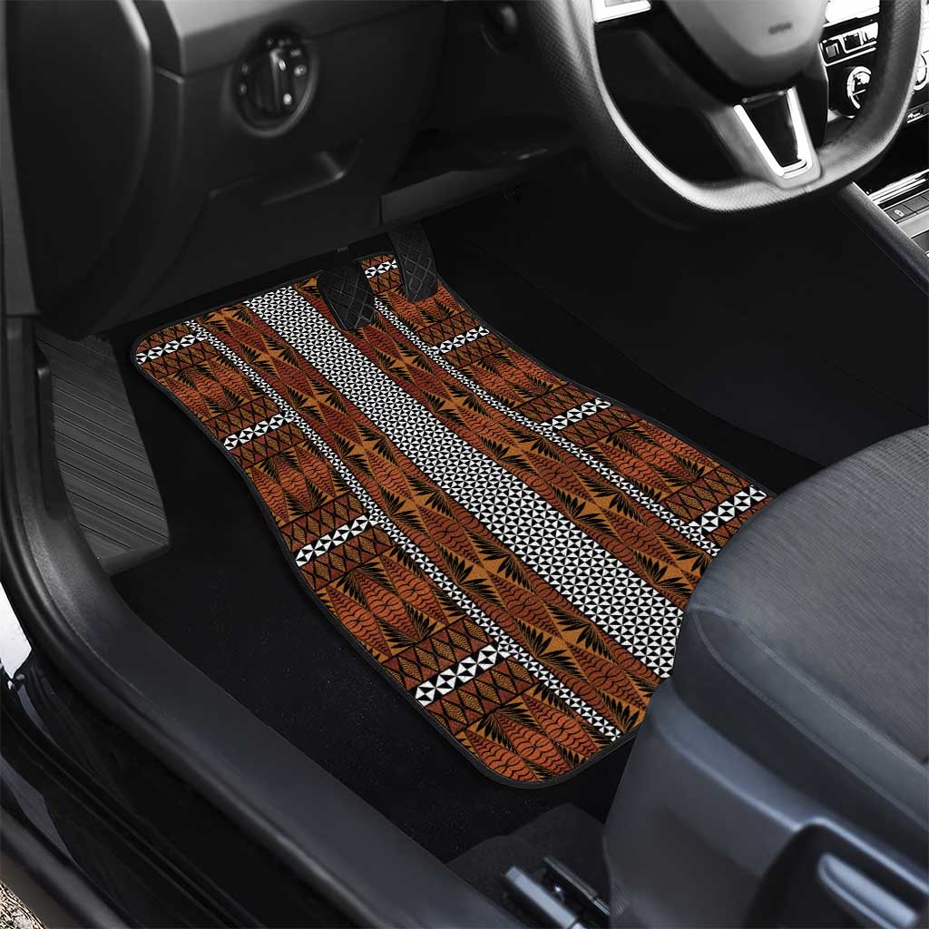 Malo e Lelei Tonga Car Mats Tongan Ngatu Tapa Cloth - Polynesian Pride