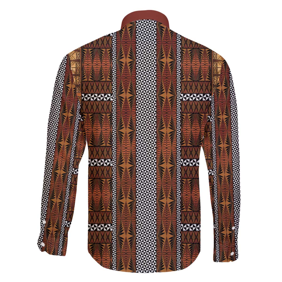 Malo e Lelei Tonga Family Matching Off The Shoulder Long Sleeve Dress and Hawaiian Shirt Tongan Ngatu Tapa Cloth - Polynesian Pride