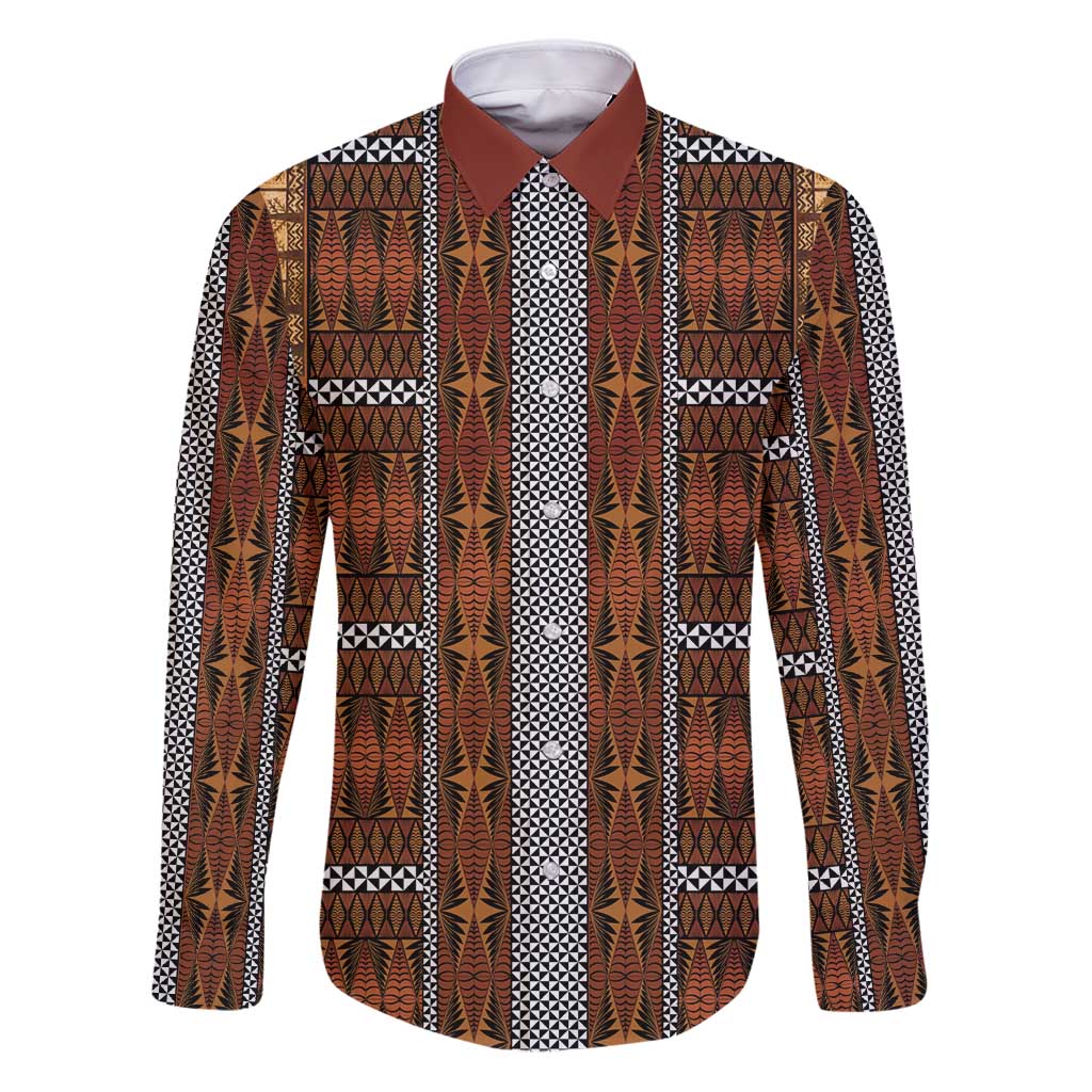 Malo e Lelei Tonga Family Matching Puletasi and Hawaiian Shirt Tongan Ngatu Tapa Cloth - Polynesian Pride