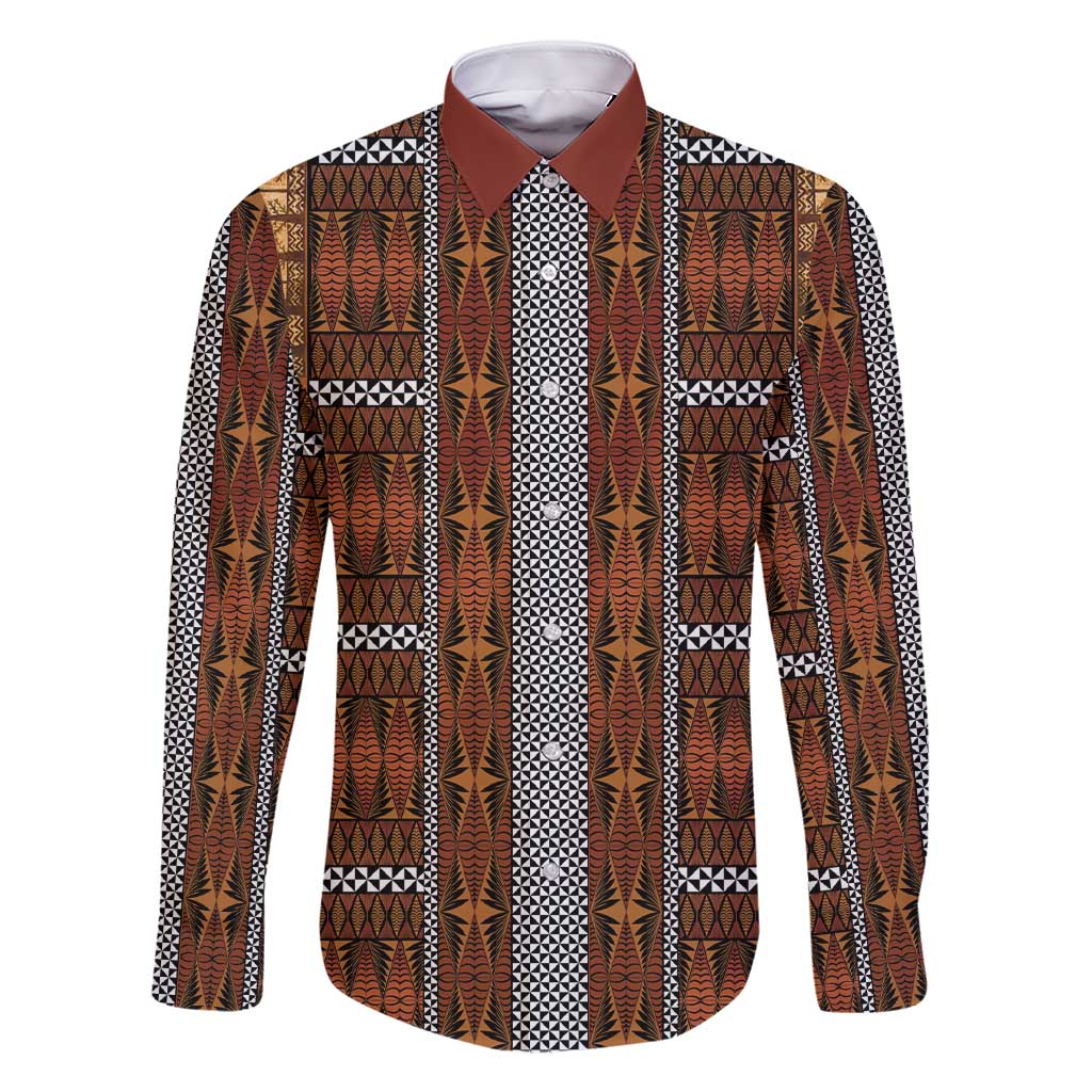 Malo e Lelei Tonga Family Matching Short Sleeve Bodycon Dress and Hawaiian Shirt Tongan Ngatu Tapa Cloth - Polynesian Pride