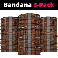 Malo e Lelei Tonga Neck Gaiter Tongan Ngatu Tapa Cloth - Polynesian Pride