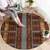 Malo e Lelei Tonga Round Carpet Tongan Ngatu Tapa Cloth - Polynesian Pride