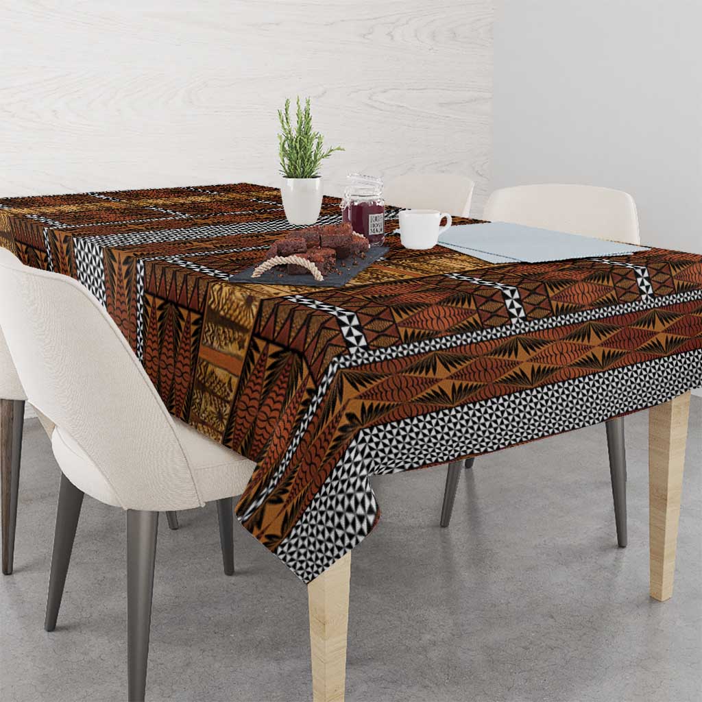 Malo e Lelei Tonga Tablecloth Tongan Ngatu Tapa Cloth - Polynesian Pride