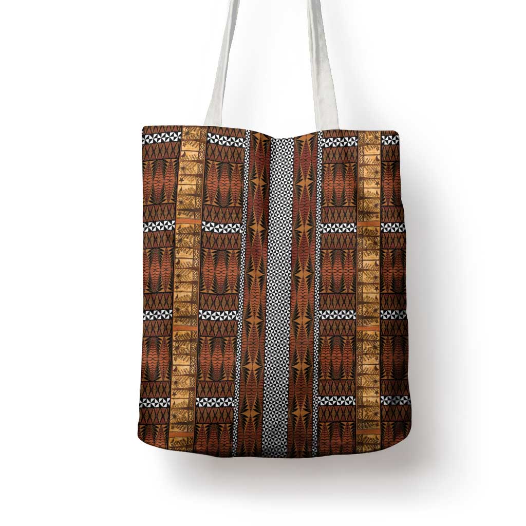 Malo e Lelei Tonga Tote Bag Tongan Ngatu Tapa Cloth - Polynesian Pride