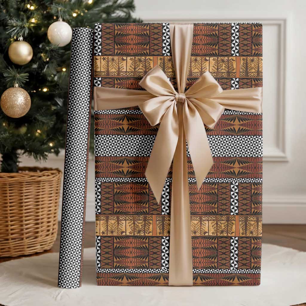 Malo e Lelei Tonga Wrapping Paper Tongan Ngatu Tapa Cloth - Polynesian Pride