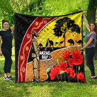 New Zealand And Australia ANZAC Day Quilt Aboriginal Maori Starring Night Style
