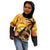 Aloha Hawaii Women's Day Kid Hoodie Hula Girl With Sunset Vibes LT14 - Polynesian Pride