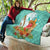 Hawaii Cinco de Mayo Quilt Chili Pepper Hula Girl Tropical Vibes